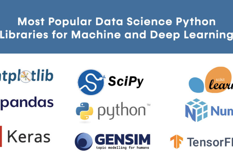 Most Popular Data Science Python Libraries For ML DL DeepTech Bytes