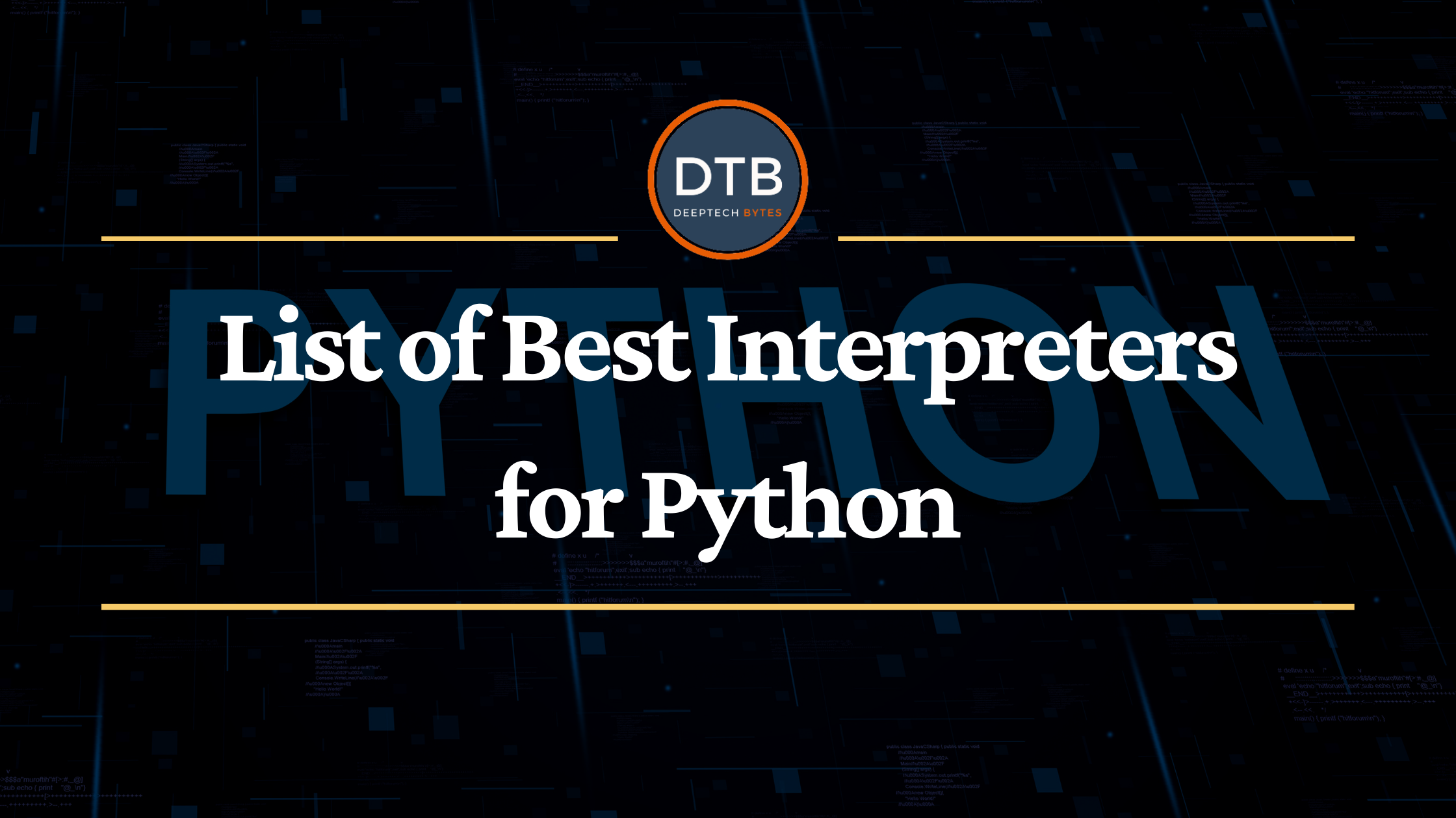 List Of Best Interpreters For Python