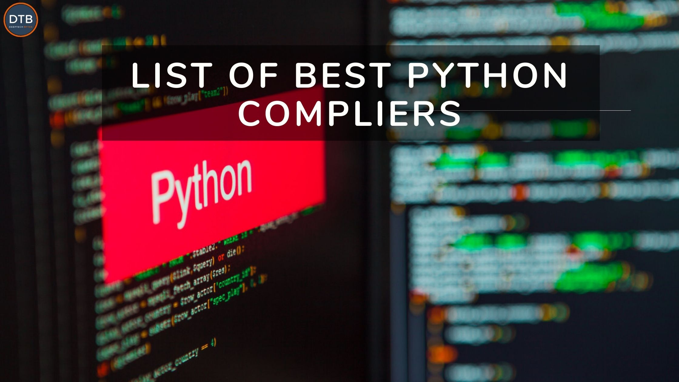 List of Best Python Compliers